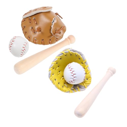 HONITANO 2 Sätze Miniatur Baseball Softball Modelle Sicher Langlebig Realistische Sportspielzeuge für Jungen Vielseitig für Sport mottopartys und Kinderzimmerdekoration HONITANO 2 Sätze Miniatur Baseball Softball Modelle Sicher Langlebig Realistische Sportspielzeuge für Jungen Vielseitig für Sport mottopartys und Kinderzimmerdekoration von HONITANO