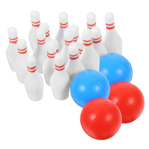 HONITANO 2 Sätze Miniatur Bowling Modell Teilig Miniatur Resin Kegelspiel Deko für Puppenhaus Detailreich Langlebig Umweltfreundlich mit Roten und Blauen Kugeln Sowie Kegeln Kindgerecht HONITANO 2 Sätze Miniatur Bowling Modell Teilig Miniatur Resin Kegelspiel Deko für Puppenhaus Detailreich Langlebig Umweltfreundlich mit Roten und Blauen Kugeln Sowie Kegeln Kindgerecht von HONITANO