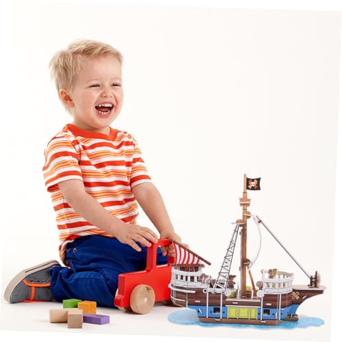 HONITANO 2 Sätze Papier Puzzle Segelboot Modellbausatz Ab Jahre DIY Schiff Bausatz Piratenschiff Lernspielzeug Kreativität Geduld HONITANO 2 Sätze Papier Puzzle Segelboot Modellbausatz Ab Jahre DIY Schiff Bausatz Piratenschiff Lernspielzeug Kreativität Geduld von HONITANO
