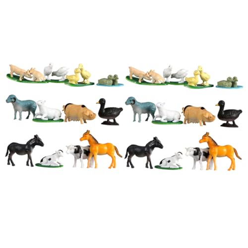 HONITANO 2 Sätze Tiermodell für kinderspielzeug spielsachen für Farm Simulationsszene gefälschtes Tierspielzeug Bauernhofmodell PVC HONITANO 2 Sätze Tiermodell für kinderspielzeug spielsachen für Farm Simulationsszene gefälschtes Tierspielzeug Bauernhofmodell PVC von HONITANO