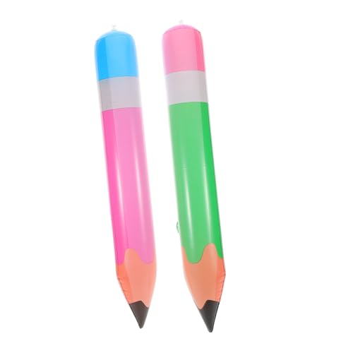 HONITANO 2 Stück Aufblasbare Jumbo Bleistift Dekoration Grün Lustige Schulanfang Deko Klassenzimmer Party Luftballons Leicht Tragbar Vielseitig für Geburtstag und Foto Requisiten HONITANO 2 Stück Aufblasbare Jumbo Bleistift Dekoration Grün Lustige Schulanfang Deko Klassenzimmer Party Luftballons Leicht Tragbar Vielseitig für Geburtstag und Foto Requisiten von HONITANO