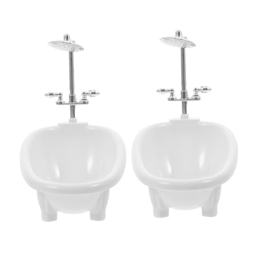 HONITANO 2 Stück Badewannenmodell Puppenbadewanne Puppenhaus Badezimmerzubehör Poolspray Puppenbadewanne Puppenhaus Minibadewanne Badewanne Miniatur Puppenhaus Badewanne Abs HONITANO 2 Stück Badewannenmodell Puppenbadewanne Puppenhaus Badezimmerzubehör Poolspray Puppenbadewanne Puppenhaus Minibadewanne Badewanne Miniatur Puppenhaus Badewanne Abs von HONITANO