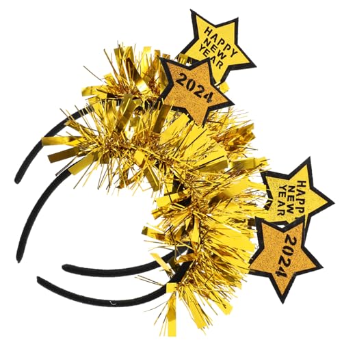 HONITANO 2 Stück Glitzerndes Teiliges Year Party Haarband Sternförmige Festliche Kopfbedeckungen für Damen und Leichtes Strapazierfähiges Foto Requisit Zubehör HONITANO 2 Stück Glitzerndes Teiliges Year Party Haarband Sternförmige Festliche Kopfbedeckungen für Damen und Leichtes Strapazierfähiges Foto Requisit Zubehör von HONITANO