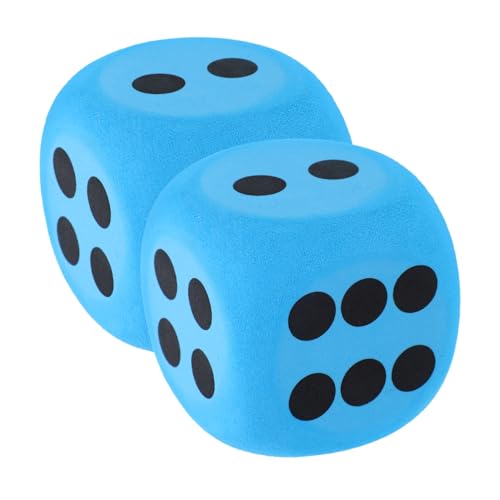HONITANO 2 Stück Große Schaumstoffwürfel Eva Würfel mit Abgerundeten Ecken Set für Klassenzimmer Spiele Lernspielzeug Party Zubehör Sicher Langlebig Vielseitig HONITANO 2 Stück Große Schaumstoffwürfel Eva Würfel mit Abgerundeten Ecken Set für Klassenzimmer Spiele Lernspielzeug Party Zubehör Sicher Langlebig Vielseitig von HONITANO