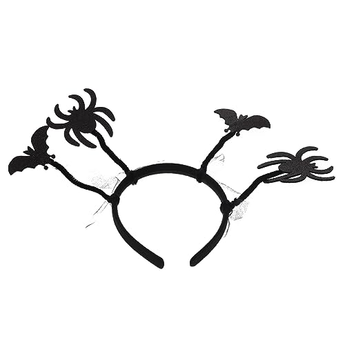 HONITANO 2 Stück Halloween Haarreifen mit Spinnen und Fledermaus Design Komfortable Party Haarbänder für Halloween Cosplay Karneval und Kostümfest Rutschfest und Dekorativ HONITANO 2 Stück Halloween Haarreifen mit Spinnen und Fledermaus Design Komfortable Party Haarbänder für Halloween Cosplay Karneval und Kostümfest Rutschfest und Dekorativ von HONITANO
