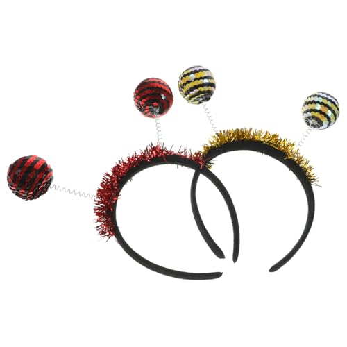 HONITANO 2 Stück Halloween Kopfband mit Pailletten Insekten Design Marienkäfer und Biene Federleichtes Party Haarschmuck für Erwachsene und Einfach zu Tragen Langlebig Modisch für Karneval HONITANO 2 Stück Halloween Kopfband mit Pailletten Insekten Design Marienkäfer und Biene Federleichtes Party Haarschmuck für Erwachsene und Einfach zu Tragen Langlebig Modisch für Karneval von HONITANO