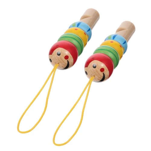 HONITANO 2 Stück Holzpfeifen für Kleinkinder Buntes Musikalisches Lerninstrument Sicher und Geruchlos Fördert Frühe Bildung und Sensorische Entwicklung für Junge Mädchen und Kleinkinder HONITANO 2 Stück Holzpfeifen für Kleinkinder Buntes Musikalisches Lerninstrument Sicher und Geruchlos Fördert Frühe Bildung und Sensorische Entwicklung für Junge Mädchen und Kleinkinder von HONITANO