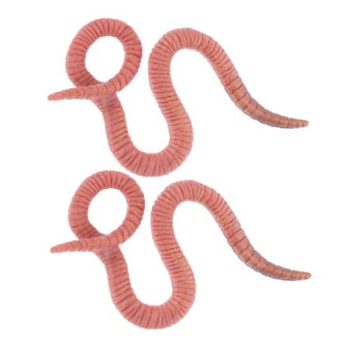 HONITANO 2 Stück Insektenmodell Tiere Outdoor Regenwürmer Tiermodelldekor Specht seltsam kleine Tierfiguren lebensechtes Simulationstiermodell Plastik Rosa HONITANO 2 Stück Insektenmodell Tiere Outdoor Regenwürmer Tiermodelldekor Specht seltsam kleine Tierfiguren lebensechtes Simulationstiermodell Plastik Rosa von HONITANO