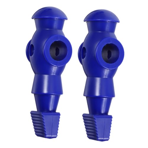 HONITANO 2 Stück Kickertisch Ersatz Kickerfiguren in Blau Fußballspieler Zubehör für Tischfußball Einfache Montage Glatt Laufend für Familienunterhaltung und Portables Spiel von HONITANO