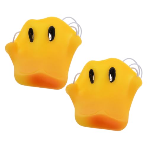 HONITANO 2 Stück Lustige Entennasen masken mit Elastischem Band Atmungsaktive Tierkostüm requisiten für Erwachsene für Halloween Karneval Partys und Kreative Verkleidungen von HONITANO