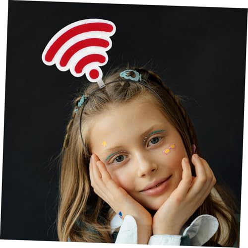 HONITANO 2 Stück Lustige Wifi Stirnbänder aus Bequem und Flexibel Wiederverwendbar für Halloween Geburtstagsfeiern Partys und Fotoshootings für Erwachsene HONITANO 2 Stück Lustige Wifi Stirnbänder aus Bequem und Flexibel Wiederverwendbar für Halloween Geburtstagsfeiern Partys und Fotoshootings für Erwachsene von HONITANO