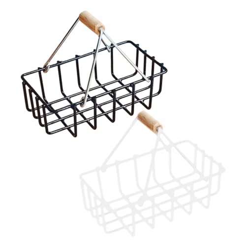 HONITANO 2 Stück Mini-Korb Lagerung Handhaben Klein Rattan Gewebte Körbe Weiden Mini-aufbewahrungskorb-Modell Puppenhaus-aufbewahrungskorb Miniaturkorb Zum Basteln Legierung HONITANO 2 Stück Mini-Korb Lagerung Handhaben Klein Rattan Gewebte Körbe Weiden Mini-aufbewahrungskorb-Modell Puppenhaus-aufbewahrungskorb Miniaturkorb Zum Basteln Legierung von HONITANO
