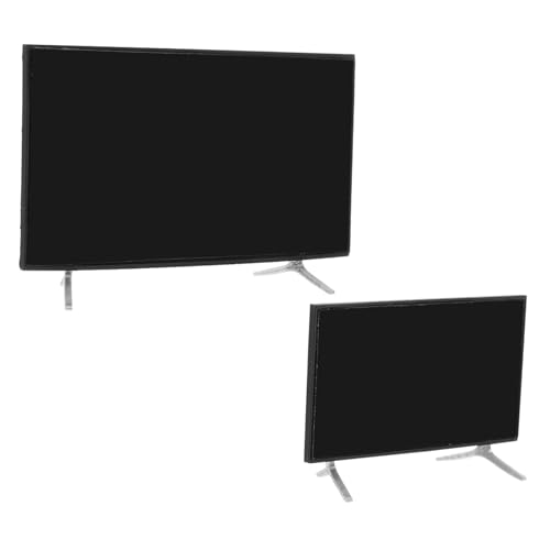 HONITANO 2 Stück Mini-tv Miniatur-wohnaccessoires Mini-puppenhauszubehör Miniatur-puppenhauszubehör Miniatur-Dinge Puppenhaus Wohnzimmer Möbel Miniatur-zubehör Mini-Dinge Black Plastik HONITANO 2 Stück Mini-tv Miniatur-wohnaccessoires Mini-puppenhauszubehör Miniatur-puppenhauszubehör Miniatur-Dinge Puppenhaus Wohnzimmer Möbel Miniatur-zubehör Mini-Dinge Black Plastik von HONITANO
