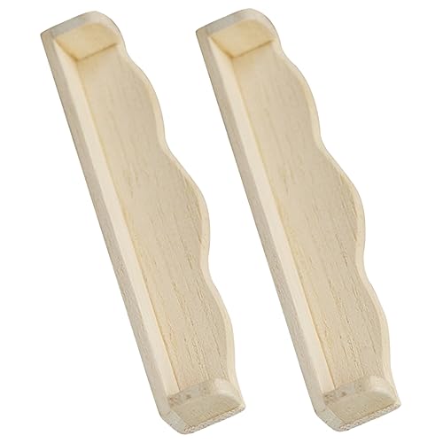 HONITANO 2 Stück Miniatur Holz Wandregal Teiliges Puppenhaus Möbel Modell Detailreich Gestaltetes Mini Wandboard Langlebig Dekorativ für Puppenhaus und Miniatur Szenerien HONITANO 2 Stück Miniatur Holz Wandregal Teiliges Puppenhaus Möbel Modell Detailreich Gestaltetes Mini Wandboard Langlebig Dekorativ für Puppenhaus und Miniatur Szenerien von HONITANO