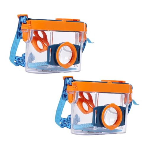 HONITANO 2 Stück Outdoor Insektenbeobachtungsbox Teiliges mit Doppel Lupenglas Tragbare Beobachtungsbox für Insektenfang und Naturerkundung Fördert Beobachtungs und Entdeckungsfähigkeiten HONITANO 2 Stück Outdoor Insektenbeobachtungsbox Teiliges mit Doppel Lupenglas Tragbare Beobachtungsbox für Insektenfang und Naturerkundung Fördert Beobachtungs und Entdeckungsfähigkeiten von HONITANO