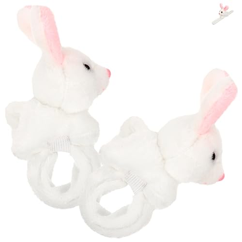 HONITANO 2 Stück Plüsch Klapparmband Kindergeburtstag Tier Kuscheltier Armband Flexibel Sicher Niedlich für Partyspaß von HONITANO