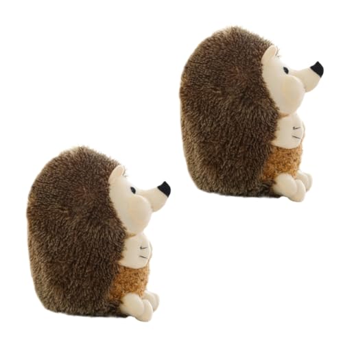 HONITANO 2 Stück Plüschtier Igel Niedliches Cartoon Kuscheltier Weiches Stofftier für Dekoratives und Realistisches Igel Geschenkidee für Büro HONITANO 2 Stück Plüschtier Igel Niedliches Cartoon Kuscheltier Weiches Stofftier für Dekoratives und Realistisches Igel Geschenkidee für Büro von HONITANO