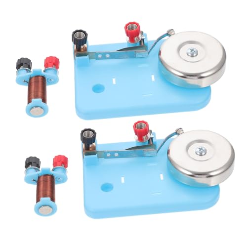 HONITANO 2 Stück Praktische Elektrische Glocke für Physik Experimente Elektrolabor Zubehör Lehrmittel für Stromkreise Magnetische Versuche für Schulunterricht und Demonstrationen HONITANO 2 Stück Praktische Elektrische Glocke für Physik Experimente Elektrolabor Zubehör Lehrmittel für Stromkreise Magnetische Versuche für Schulunterricht und Demonstrationen von HONITANO