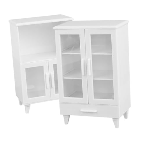 HONITANO 2 Stück Miniatur-puppenhausmöbelschrank Realistisches Spielzeugschrankmodell Zum Spielen Für Jungen Und Mädchen Stabiles Miniatur-bücherregal Für Puppenhauszubehör HONITANO 2 Stück Miniatur-puppenhausmöbelschrank Realistisches Spielzeugschrankmodell Zum Spielen Für Jungen Und Mädchen Stabiles Miniatur-bücherregal Für Puppenhauszubehör von HONITANO