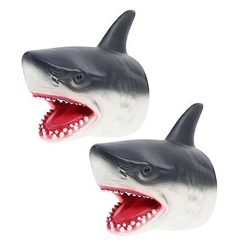 HONITANO 2 Stück Realistische Handpuppen DIY Fingerpuppen für Interaktive Puppen für Eltern Junge Mädchen Spiele Buntes Geburtstags Mitbringsel und Partyspaß von HONITANO