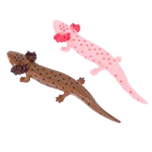 HONITANO 2 Stück Realistisches Salamander Modell aus Leichtem Kunststoff Detailgetreue Amphibienfigur für Garten und Wohnraumdekoration Kindgerechtes Lernspielzeug Langlebige Desktop HONITANO 2 Stück Realistisches Salamander Modell aus Leichtem Kunststoff Detailgetreue Amphibienfigur für Garten und Wohnraumdekoration Kindgerechtes Lernspielzeug Langlebige Desktop von HONITANO