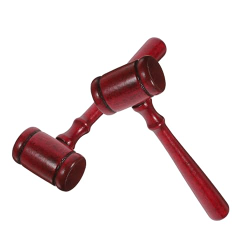 HONITANO 2 Stück Richterhammer Aus Holz Anwaltshammer Zappeln Freiheit Richter Auktion Hammer Gesetz Hammer Zu Versteigern Block Männer Von Kostüm Mini Befehl Gefälscht Kappe Rot Lotusbaum HONITANO 2 Stück Richterhammer Aus Holz Anwaltshammer Zappeln Freiheit Richter Auktion Hammer Gesetz Hammer Zu Versteigern Block Männer Von Kostüm Mini Befehl Gefälscht Kappe Rot Lotusbaum von HONITANO