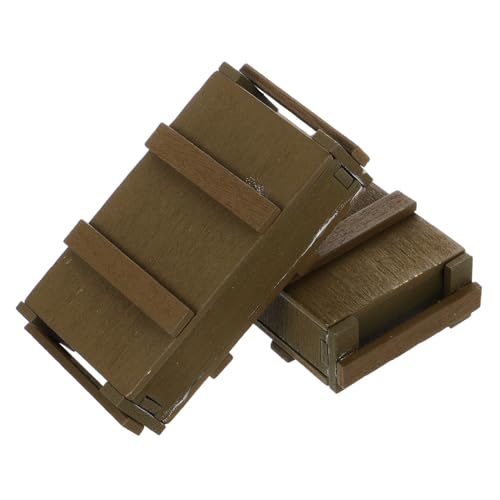 HONITANO 2 Stück Scale Miniatur Kampfszene Aufbewahrungskoffer Robust Detailliert Für Sandtisch und Puppenhaus Zubehör Für Action Figuren und Sammler HONITANO 2 Stück Scale Miniatur Kampfszene Aufbewahrungskoffer Robust Detailliert Für Sandtisch und Puppenhaus Zubehör Für Action Figuren und Sammler von HONITANO
