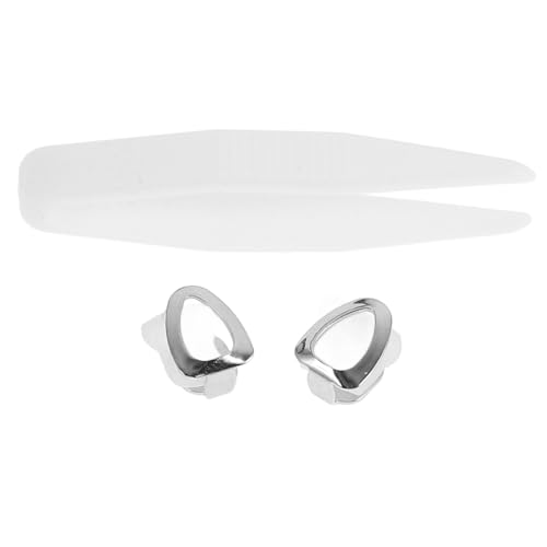 HONITANO 2 Stück Silberfarbene Einzelne Zahnkappe Hiphop Style Fake Zähne Vampirzähne Party Accessoire für Erwachsene HONITANO 2 Stück Silberfarbene Einzelne Zahnkappe Hiphop Style Fake Zähne Vampirzähne Party Accessoire für Erwachsene von HONITANO
