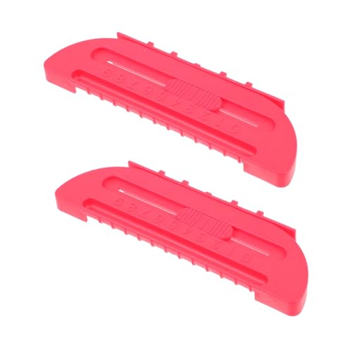 HONITANO 2 Stück Teiliges Air Hockey Tisch Zubehör aus Robustem Kunststoff Langlebige Score Clips für Präzises Zählen Geeignet für Heim Arcade Spiele für Freizeitspaß von HONITANO