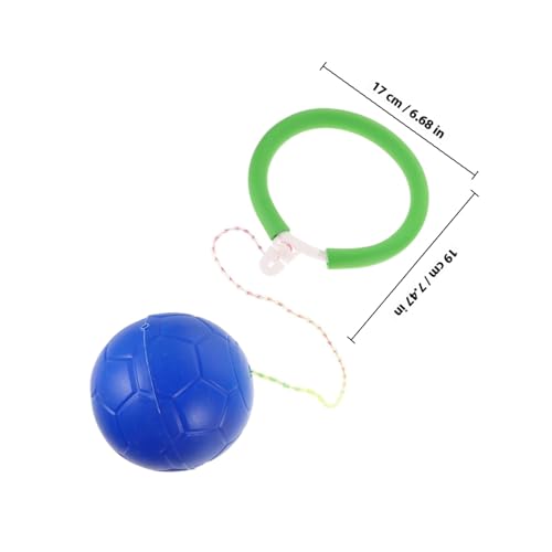 HONITANO 2 Stück Teiliges Ankle Skip Ball mit Rotierendem Fitness hüpfball für Erwachsene Fördert Single Foot sprungtraining und Interaktives Indoor Outdoor Workout von HONITANO