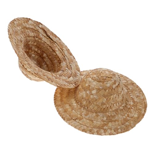 HONITANO 2 Stück Teiliges DIY Strohhut Robuster Unbemalter Bastelstrohhut zum Bemalen Kreatives Handarbeitszubehör für Geeignet für Tanzpartys und Dekoration HONITANO 2 Stück Teiliges DIY Strohhut Robuster Unbemalter Bastelstrohhut zum Bemalen Kreatives Handarbeitszubehör für Geeignet für Tanzpartys und Dekoration von HONITANO