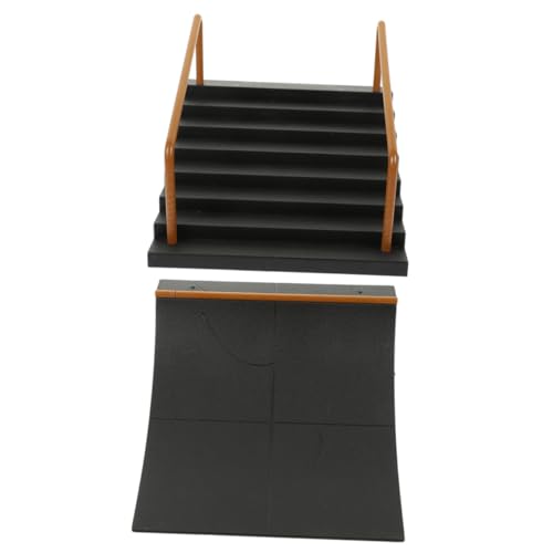 HONITANO 2 Stück Teiliges Finger Skateboard Rampen Hochwertiges Skatepark Zubehör für Fördert Fingerkoordination und Geschicklichkeit Geeignet für Indoor Spiel und HONITANO 2 Stück Teiliges Finger Skateboard Rampen Hochwertiges Skatepark Zubehör für Fördert Fingerkoordination und Geschicklichkeit Geeignet für Indoor Spiel und von HONITANO