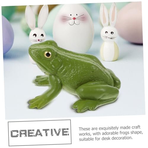HONITANO 2 Stück Teiliges Frosch deko Realistische Figuren für Langlebig und Farbecht Kreative Geschenkidee und Tischdekoration für Drinnen und Draußen HONITANO 2 Stück Teiliges Frosch deko Realistische Figuren für Langlebig und Farbecht Kreative Geschenkidee und Tischdekoration für Drinnen und Draußen von HONITANO