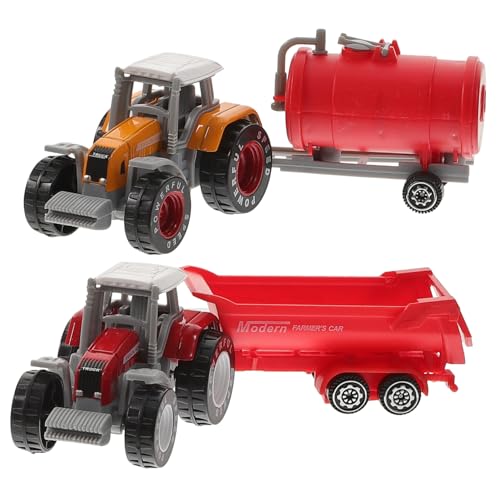 HONITANO 2 Stück Teiliges Kunststoff Bauernhofspielzeug Realistische Bauernhoffahrzeuge mit Inertialantrieb Robustes Outdoor Modell für Kleinkinder Hand Auge koordination und Kognitiven HONITANO 2 Stück Teiliges Kunststoff Bauernhofspielzeug Realistische Bauernhoffahrzeuge mit Inertialantrieb Robustes Outdoor Modell für Kleinkinder Hand Auge koordination und Kognitiven von HONITANO