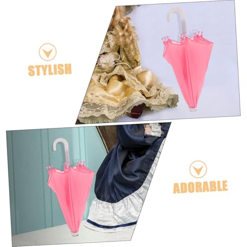 HONITANO 2 Stück Teiliges Mini Puppen Regenschirme Weiß Dekorative Miniatur Schirme als Puppenhaus Zubehör und Foto Requisiten für Mädchen Einfach zu Öffnen Modisches Accessoire HONITANO 2 Stück Teiliges Mini Puppen Regenschirme Weiß Dekorative Miniatur Schirme als Puppenhaus Zubehör und Foto Requisiten für Mädchen Einfach zu Öffnen Modisches Accessoire von HONITANO