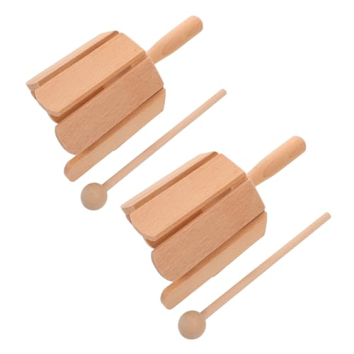 HONITANO 2 Stück Teiliges Orff Rhythmusinstrument mit Schlägel Montessori Musikspielzeug für Fördert Rhythmus Koordination Frühe Musikalische Bildung und Motorische Fähigkeiten HONITANO 2 Stück Teiliges Orff Rhythmusinstrument mit Schlägel Montessori Musikspielzeug für Fördert Rhythmus Koordination Frühe Musikalische Bildung und Motorische Fähigkeiten von HONITANO