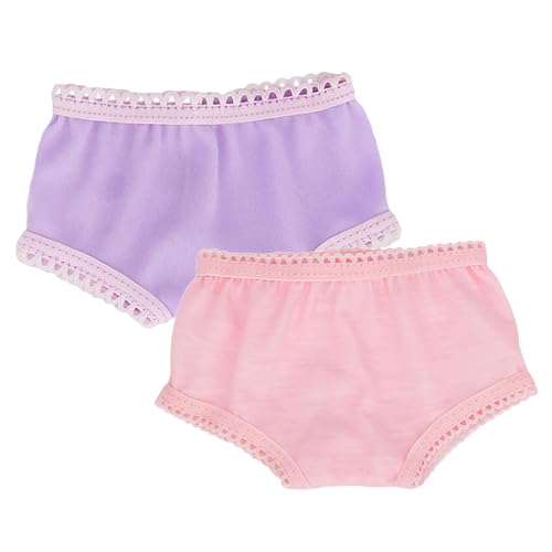 HONITANO 2 Stück Teiliges Puppenunterhosen aus Weichem Material Niedlich Gestaltet Puppen Geeignet als Puppenzubehör und Geschenk für DIY spielspaß HONITANO 2 Stück Teiliges Puppenunterhosen aus Weichem Material Niedlich Gestaltet Puppen Geeignet als Puppenzubehör und Geschenk für DIY spielspaß von HONITANO
