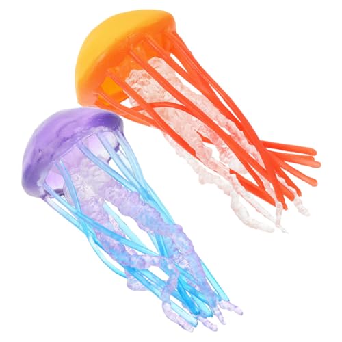HONITANO 2 Stück Teiliges Quallenmodellset aus Kunststoff Realistisches Meeres Tierspielzeug Lebensechte Mini Quallenfigur Figuren Detailreiche Meeresdekorations Modelle für Lernzwecke HONITANO 2 Stück Teiliges Quallenmodellset aus Kunststoff Realistisches Meeres Tierspielzeug Lebensechte Mini Quallenfigur Figuren Detailreiche Meeresdekorations Modelle für Lernzwecke von HONITANO