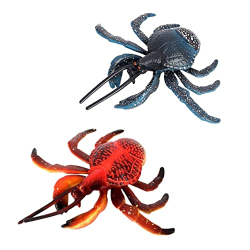 HONITANO 2 Stück Teiliges Realistische Kunststoff Krabbenmodelle Simulierte Meereslebewesen Figuren Dekorative Tiermodelle für Lernspielzeug und Sammlerstücke HONITANO 2 Stück Teiliges Realistische Kunststoff Krabbenmodelle Simulierte Meereslebewesen Figuren Dekorative Tiermodelle für Lernspielzeug und Sammlerstücke von HONITANO