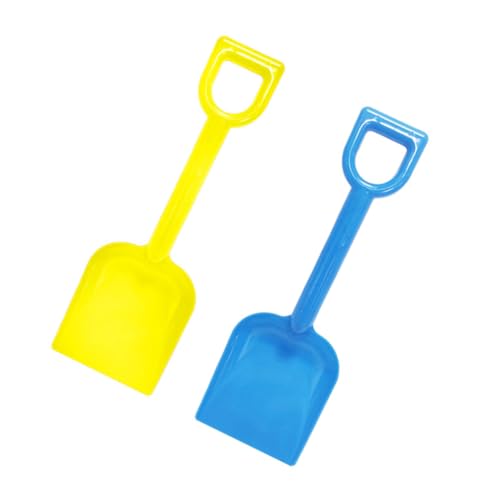 HONITANO 2 Stück Teiliges Strandspielzeug Sandspielzeug Kleine Sandschaufeln aus Robustem für Outdoor Sandkasten und Strand Spielspaß Jungen Mädchen Geeignet Zufällige Farbe von HONITANO