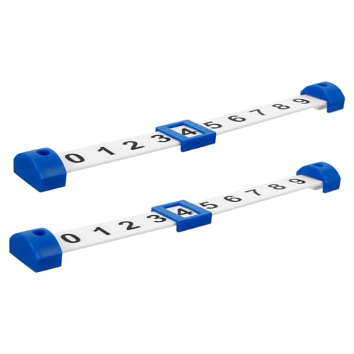 HONITANO 2 Stück Teiliges Tischfußball Punktezähler aus Langlebigem Kunststoff Vielseitiger Zähler für Tischkicker Spiele Präzise Score Keeper für Fußballtische Kompatibel mit Spieltischen von HONITANO