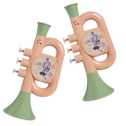 HONITANO 2 Stück Teiliges Wasserspielzeug Trompetenform Musikinstrument und Wasserspritze Schwimmbad für Strand Wasserpark und Spielerisches Outdoor Wasserspaß Rosa HONITANO 2 Stück Teiliges Wasserspielzeug Trompetenform Musikinstrument und Wasserspritze Schwimmbad für Strand Wasserpark und Spielerisches Outdoor Wasserspaß Rosa von HONITANO