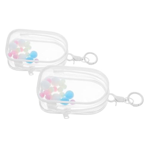 HONITANO 2 Stück Transparente Pack Figur Aufbewahrungstasche mit Reißverschluss und Schlüsselanhänger Staubdichte PVC Sammeltasche für Mini Puppen Vielseitige Display und Schutzlösung HONITANO 2 Stück Transparente Pack Figur Aufbewahrungstasche mit Reißverschluss und Schlüsselanhänger Staubdichte PVC Sammeltasche für Mini Puppen Vielseitige Display und Schutzlösung von HONITANO
