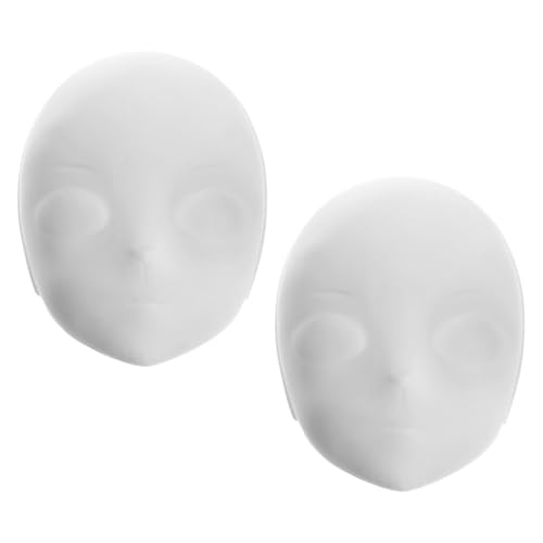HONITANO 2 Stück Weiße PVC Gesichtsmaske Leichtere Blanko Masken für DIY Bemalung Passend für Karneval Halloween Kostüm und Maskenpartys HONITANO 2 Stück Weiße PVC Gesichtsmaske Leichtere Blanko Masken für DIY Bemalung Passend für Karneval Halloween Kostüm und Maskenpartys von HONITANO