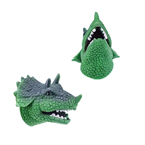 HONITANO 2 Stücke Dinosauriermodell Finger Set Dinosaurier -handpuppe Handpuppe Für Rollenspiel Handpuppe Handpuppen Green HONITANO 2 Stücke Dinosauriermodell Finger Set Dinosaurier -handpuppe Handpuppe Für Rollenspiel Handpuppe Handpuppen Green von HONITANO