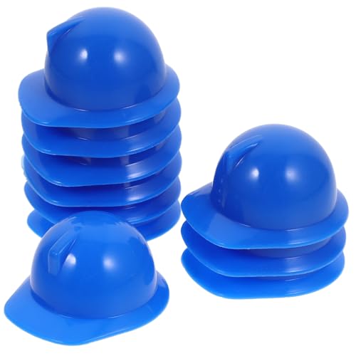 HONITANO 20 Stck Teiliges Miniatur Puppenhelme Blaue Kunststoff Bauhelme für Puppenkleidung Strapazierfähige Mini Schutzhelme Glatte Oberfläche Detailreich und Sicher für Puppenzubehör HONITANO 20 Stck Teiliges Miniatur Puppenhelme Blaue Kunststoff Bauhelme für Puppenkleidung Strapazierfähige Mini Schutzhelme Glatte Oberfläche Detailreich und Sicher für Puppenzubehör von HONITANO