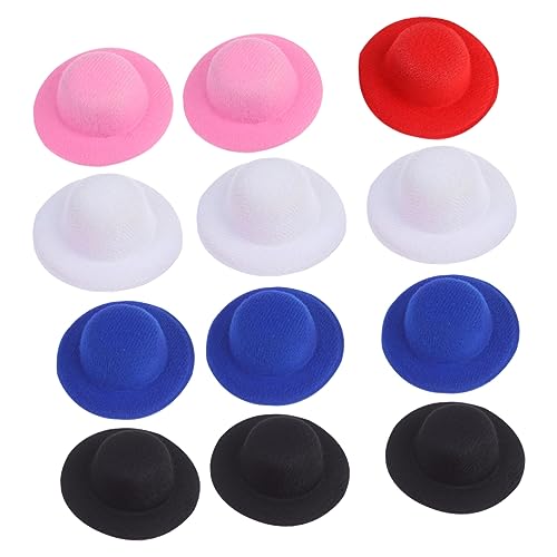 HONITANO 20 Stück Mini Hüte für DIY Dekoration Handgemachte Bastelaccessoires für Mädchen für Schulprojekte und Kreative Bastelarbeiten Rot Blau HONITANO 20 Stück Mini Hüte für DIY Dekoration Handgemachte Bastelaccessoires für Mädchen für Schulprojekte und Kreative Bastelarbeiten Rot Blau von HONITANO