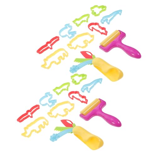 HONITANO 20 Stück Plastilin Form bastelsets+für+ bastel Set für Modellierformen für Hey Backen Party DIY Formen Modell aus ton selber Machen Plastik von HONITANO