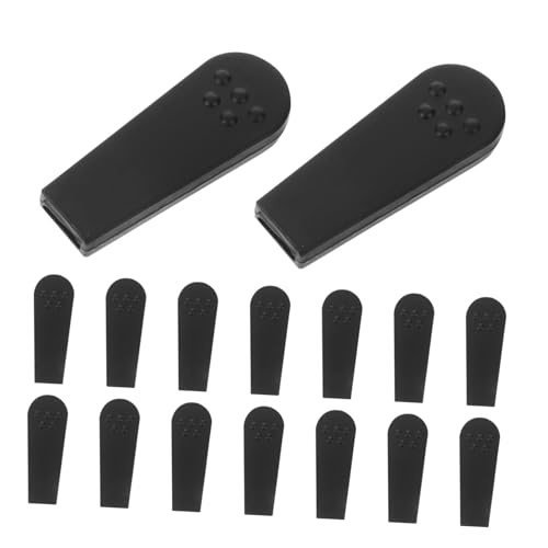 HONITANO 20 Stück Teiliges Automaten Klauenprotektoren aus Robustem Kunststoff mit Rutschfester Oberfläche Installieren Vielseitig Einsetzbar für Greifautomaten und Snackboxen Schwarz HONITANO 20 Stück Teiliges Automaten Klauenprotektoren aus Robustem Kunststoff mit Rutschfester Oberfläche Installieren Vielseitig Einsetzbar für Greifautomaten und Snackboxen Schwarz von HONITANO