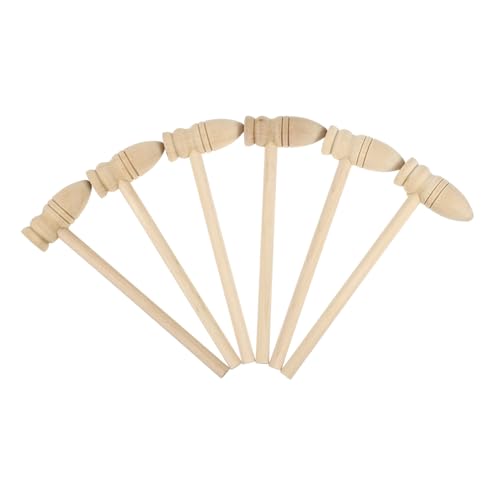 HONITANO 20 Stück Teiliges Mini Holzhammer Kindersicheres Motorikspielzeug aus Glattem Holz Langlebige Mini Holzklopfer für Jungen und Mädchen Ab Jahren HONITANO 20 Stück Teiliges Mini Holzhammer Kindersicheres Motorikspielzeug aus Glattem Holz Langlebige Mini Holzklopfer für Jungen und Mädchen Ab Jahren von HONITANO